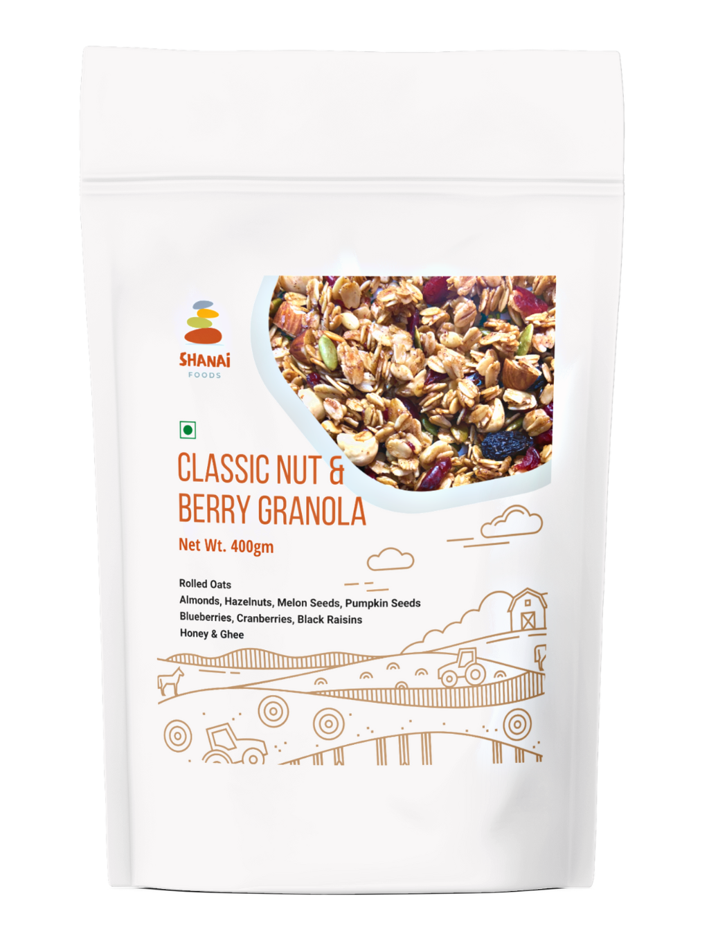 Classic Nut & Berry Granola 400g