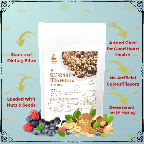 Classic Nut & Berry Granola 400g