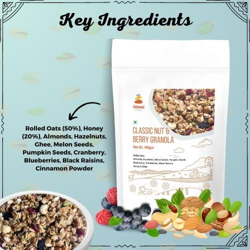 Classic Nut & Berry Granola 400g